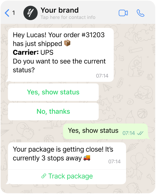 Payment support & resolution