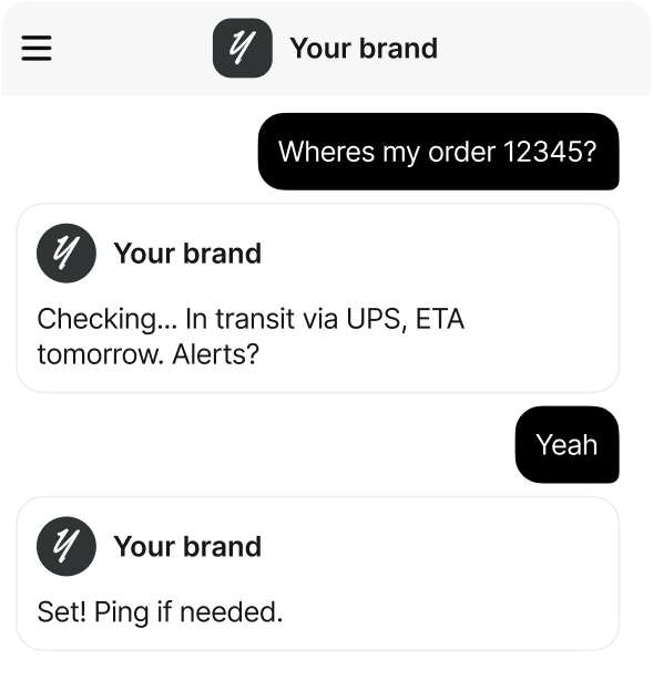 Order Updates